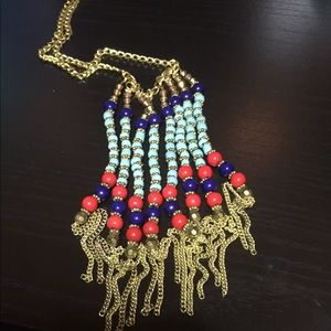 Beads and sparkles, stylish necklace